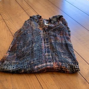 L’agence button down blouse